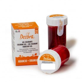 COLORANTE IN GEL ARANCIO 28 GR DECORA