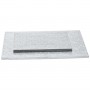 CAKEBOARD RETTANGOLARE ARGENTO 30X40 CM