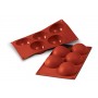 SILICONE NR.5 SEMISFERE TERRACOTTA