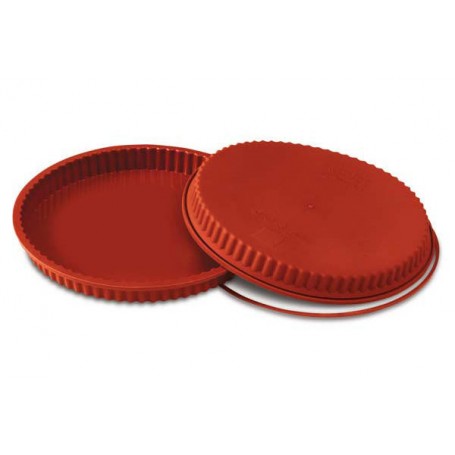 STAMPO IN SILICONE CROSTATA FLAN PAN