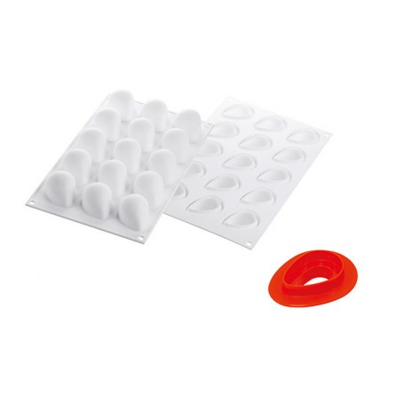 STAMPO IN SILICONE FRAGOLA