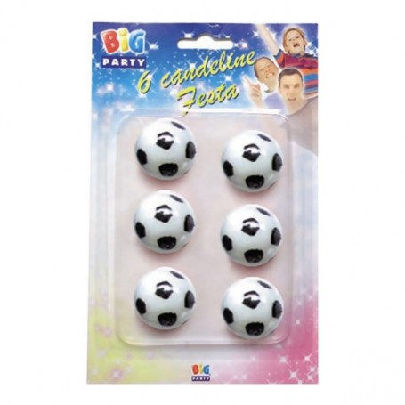 CANDELINE FORMA PALLONE DA CALCIO PZ 6