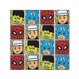 TOVAGLIOLI AVENGERS COMICS 33X33 PZ 20