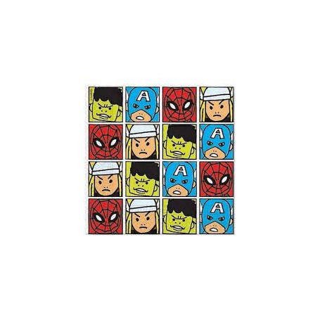 TOVAGLIOLI AVENGERS COMICS 33X33 PZ 20