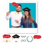 8 MAXI PHOTO BOOTH 20 CM LAUREA