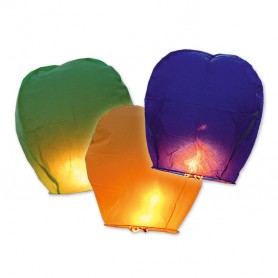 LANTERNA DEI CIELI 100 CM COLORE VIOLA