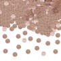 CORIANDOLI IN PLASTICA ROSE GOLD GLITTER