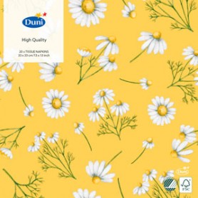 TOVAGLIOLI 33X33 PRETTY DAISY YELLO