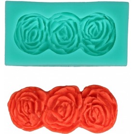 STAMPO SILICONE 3 ROSE