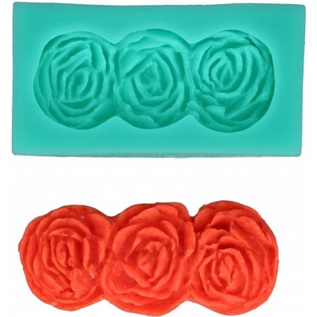 STAMPO SILICONE 3 ROSE