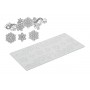 TRD18 SNOWFLAKES   400X200 MM