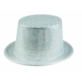 BOLAND CAPPELLO CILINDRO ALTO ARGENTO