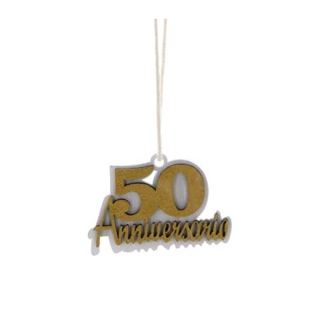 DECORAZIONE 50 ANNIVERSARIO L. 5,5 PZ 10