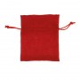 SACCHETTO IN COTONE 10 PZ ROSSO