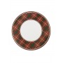 4 SOTTOPIATTI CM 33 TARTAN CHRISTMAS