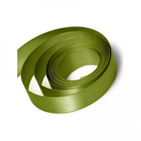 DOPPIO RASO 10 MM X 50 MT VERDE MUSCHIO