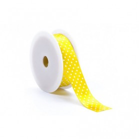 DOPPIO RASO PUÀ 10 MM X 50 MT GIALLO