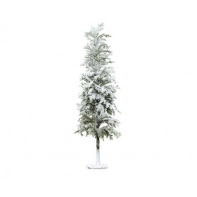 PINO CON NEVE BASE FERRO H 95 CM