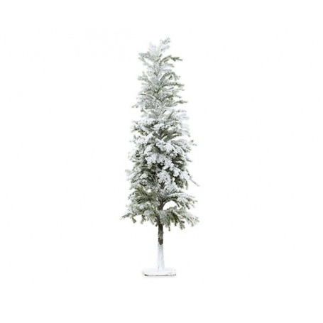 PINO CON NEVE BASE FERRO H 95 CM