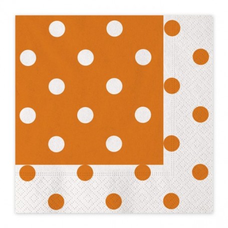 TOVAGLIOLI POIS ARANCIO 33X33