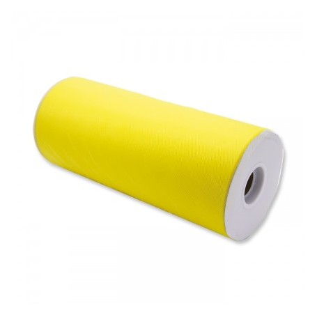 ROTOLO TULLE H 25 CM X 100 MT GIALLO