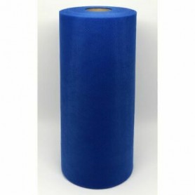 ROTOLO TULLE H 25 CM X 100 MT ROYAL BLUE