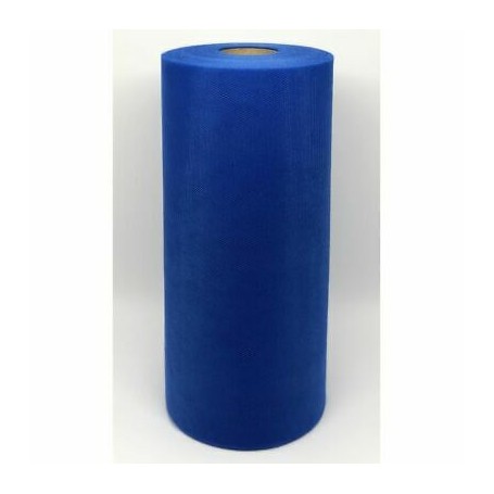 ROTOLO TULLE H 25 CM X 100 MT ROYAL BLUE