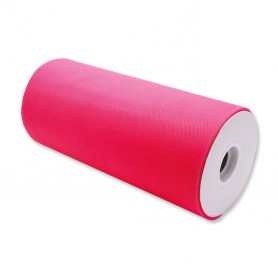 Rotolo Tulle 12,5 cm x 100 mt Rosa Antico