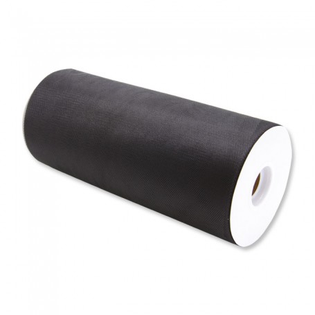 ROTOLO TULLE 25 CM X 100 MT NERO