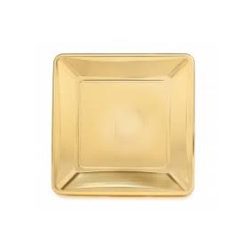 PIATTINO ORO QUADRATO 5X5 CM PZ 20