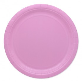 25 PIATTI ECOLOR ø 24 CM ROSA