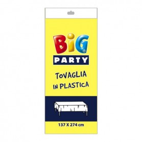 TOVAGLIA IN PLASTICA 137 X 274 CM GIALLA