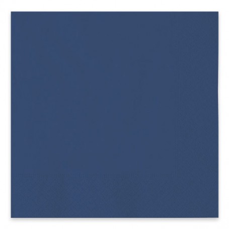 40 TOVAGLIOLI ECOLOR 33 X 33 CM BLU