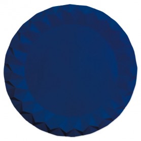 5 SOTTOPIATTI DIAMANT ø 32 CM BLU