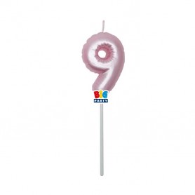 CANDELINA BALLOON ROSA PERLA NUM. 9