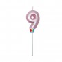 CANDELINA BALLOON ROSA PERLA NUM. 9