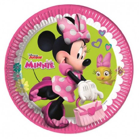 8 PIATTI MINNIE HAPPY HELPERS CM 20