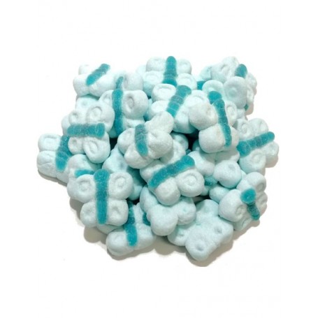 MARSHMALLOW FARFALLE AZZURRE GR 900