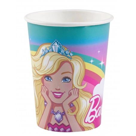 BICCHIERI BARBIE 250 ML PZ 8