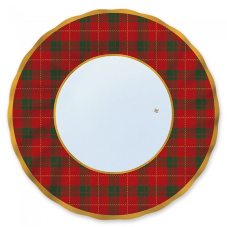 6 PIATTI ø 30 CM TARTAN