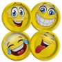 PIATTI EMOTICONS MIX 18 CM PZ 8