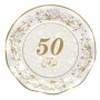 PIATTI 50° ANNIVERSARIO 21 CM