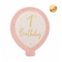 PIATTI BALLON BABY CHIC 1° COMPL ROSA