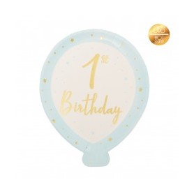 PIATTI BALLON BABY CHIC 1° COMPL CELESTE