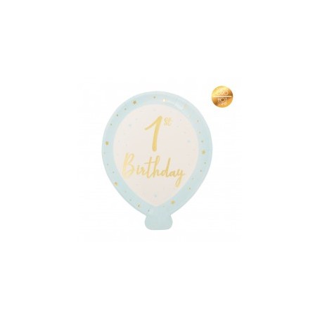 PIATTI BALLON BABY CHIC 1° COMPL CELESTE