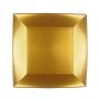 PIATTO DESSERT NICE ORO 18 CM PZ 12
