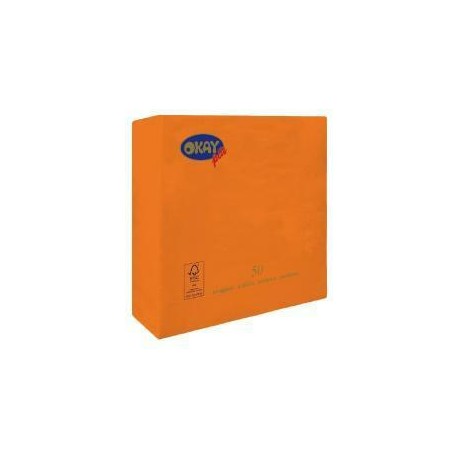 TOVAGLIOLI 33X33 ARANCIO PZ.50