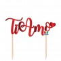 CAKE TOPPER ITALIC CM.20 X 18 TI AMO