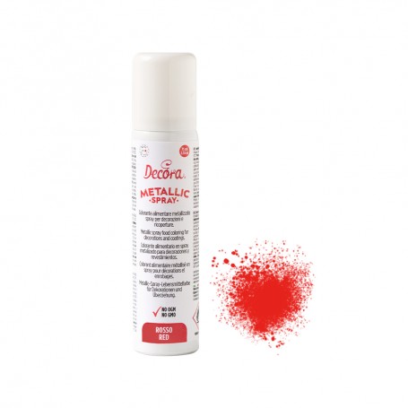 SPRAY METALLIZZATO ROSSO 75 ML