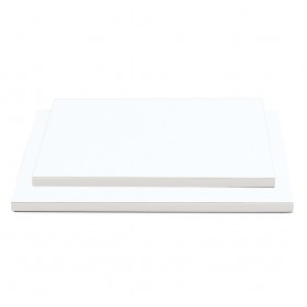 CAKEBOARD RETTANGOLARE BIANCO 40X60 CM